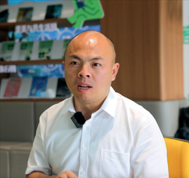 采訪對(duì)象：湖州市安吉縣天荒坪鎮(zhèn)余村村黨支部書(shū)記、村委會(huì)主任汪玉成