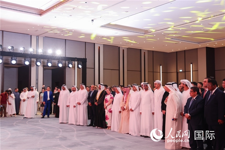 招待會現(xiàn)場。人民網(wǎng)記者任皓宇攝