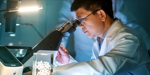 陳志堅(jiān)。圖片來源：美國德克薩斯大學(xué)西南醫(yī)學(xué)中心官網(wǎng)