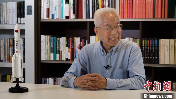 中國(guó)工程院院士龍樂(lè)豪。(中國(guó)運(yùn)載火箭技術(shù)研究院供圖)