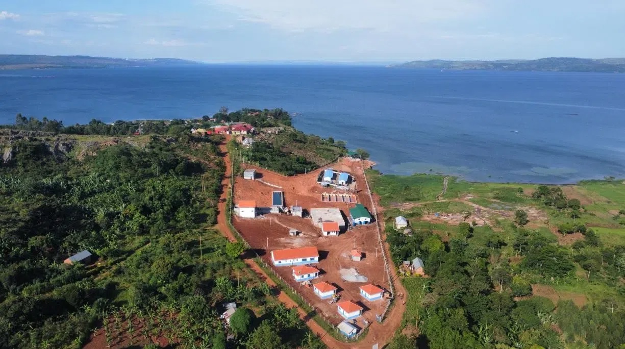 烏干達(dá)布伊奎供水項(xiàng)目建設(shè)完成。中鐵十局非洲公司供圖