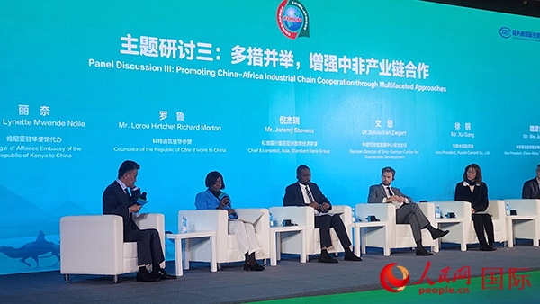 來賓在論壇主題研討三發(fā)言。人民網記者 萬宇攝