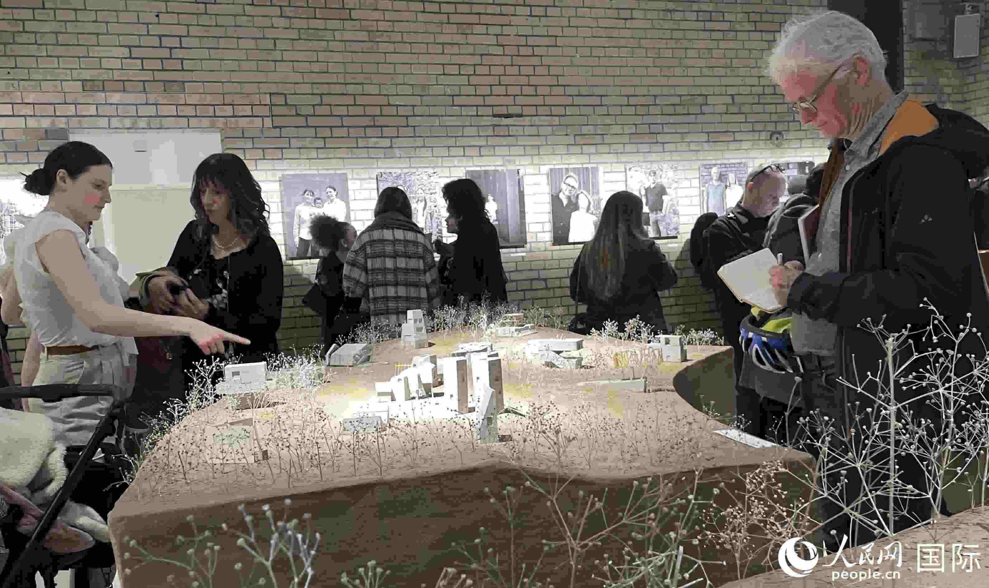 展覽現(xiàn)場(chǎng)。人民網(wǎng)鄭蘅夏攝