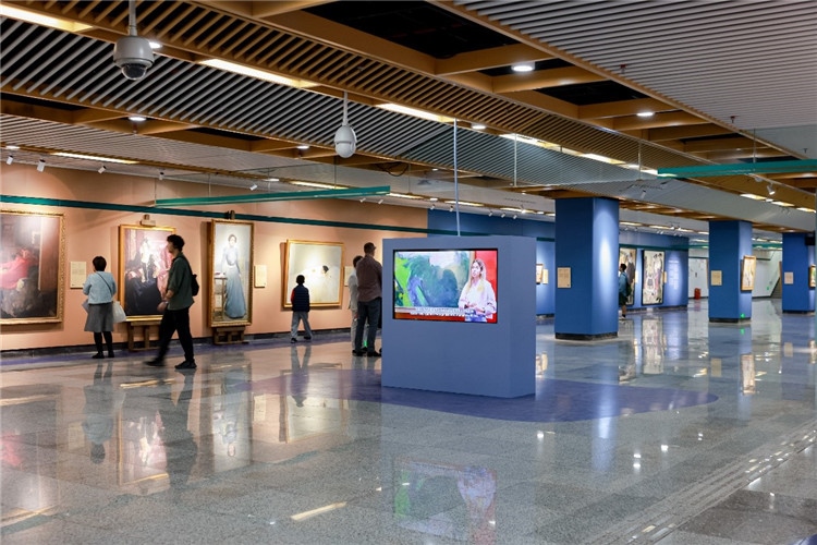《華金·索羅亞：西班牙繪畫(huà)大師的光影漫步》在上海地鐵開(kāi)幕 圖片由主辦方提供