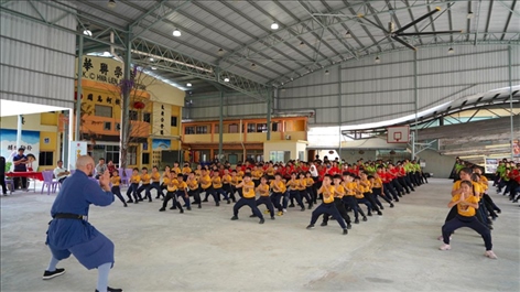 少林武術教學。主辦方供圖