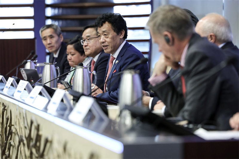 來自聯(lián)合國糧農(nóng)機(jī)構(gòu)及各國代表與會并發(fā)言。主辦方供圖