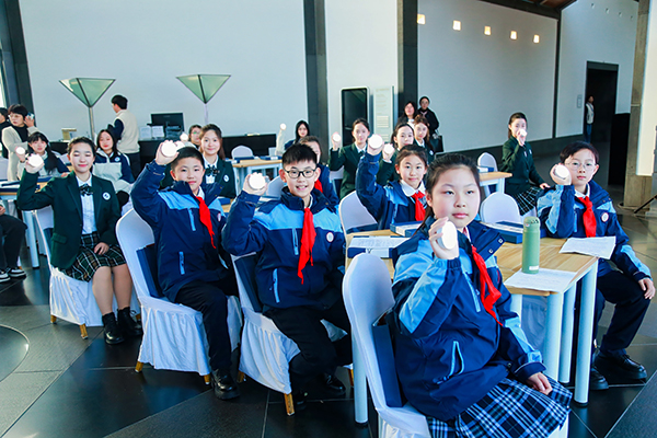 首屆全國“博物館里的大思政課”示范交流活動(dòng)。學(xué)校供圖