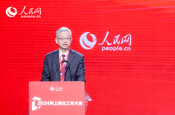 寧夏回族自治區(qū)銀川市委社會(huì)工作部副部長(zhǎng)李卒作實(shí)踐分享。人民網(wǎng) 鄂智超攝