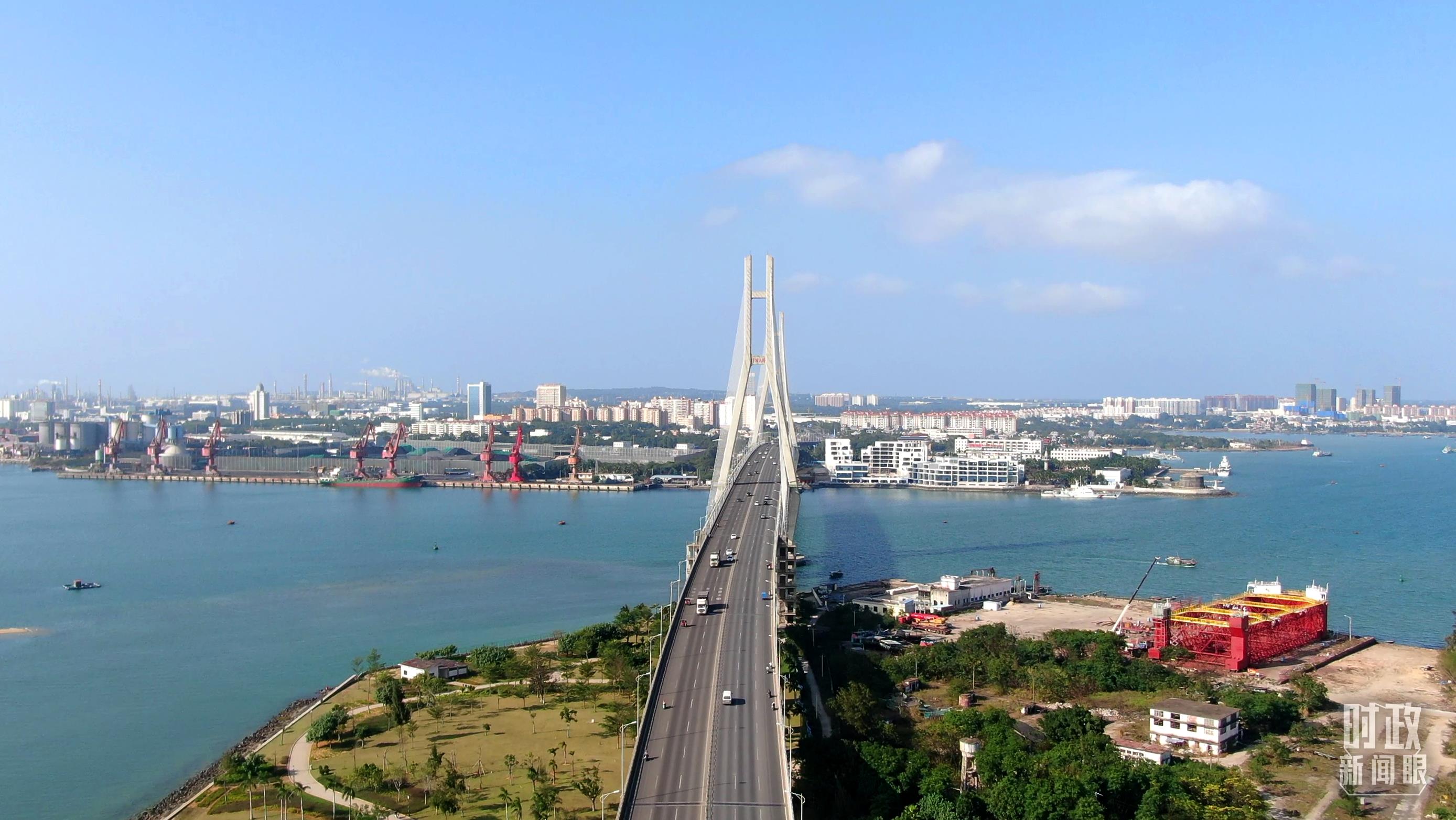 海南洋浦經(jīng)濟(jì)開發(fā)區(qū)。（總臺記者葉飛提供）