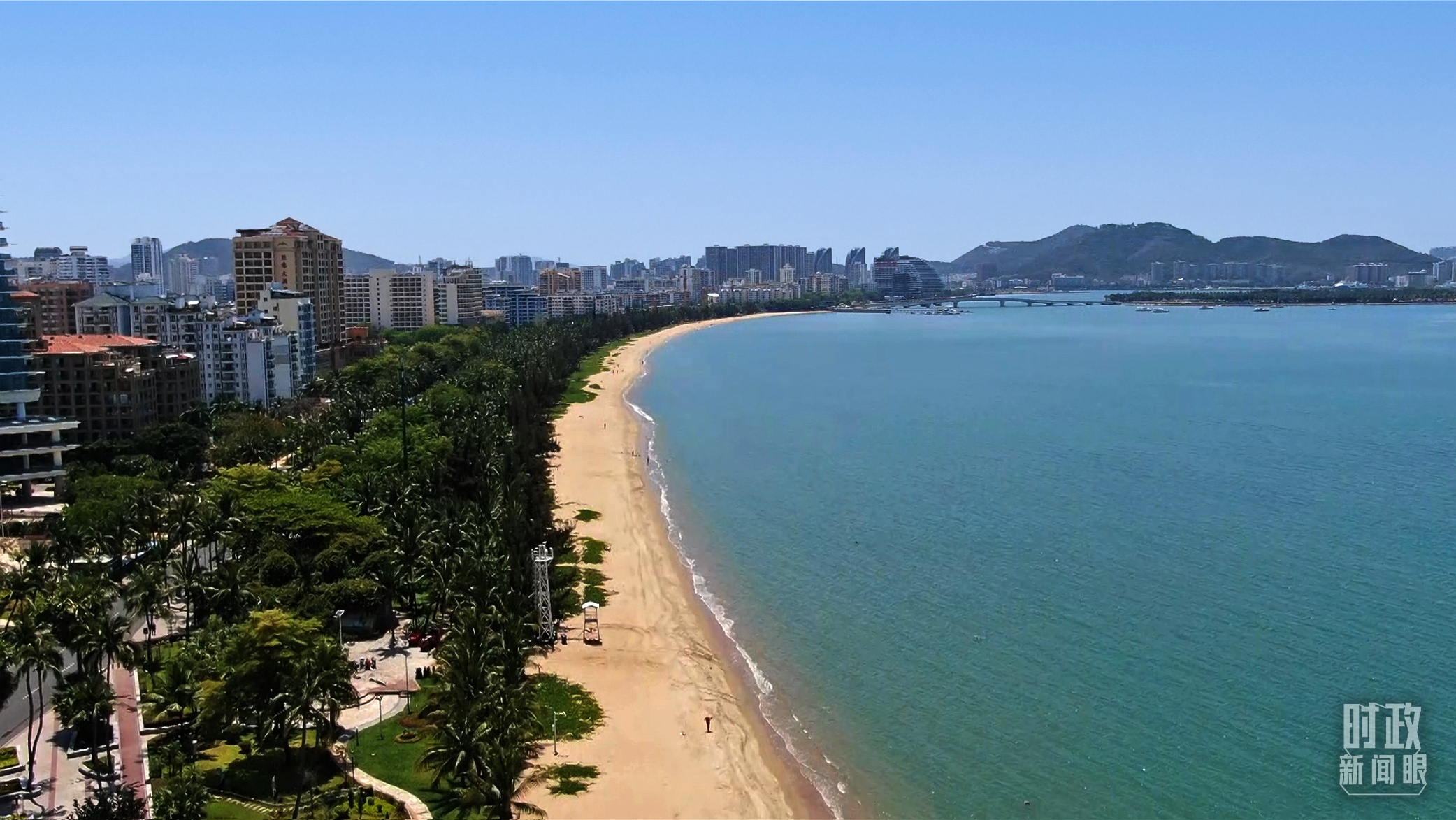 海南三亞。（總臺記者張偉克拍攝）