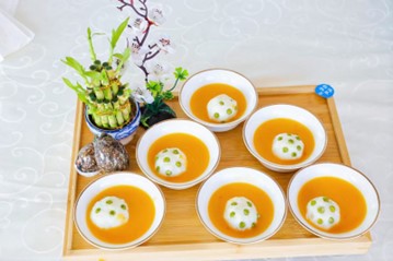 參賽作品“白雪尋蓮”。主辦方供圖