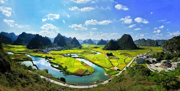 廣西天等都康田園風(fēng)光。主辦方供圖