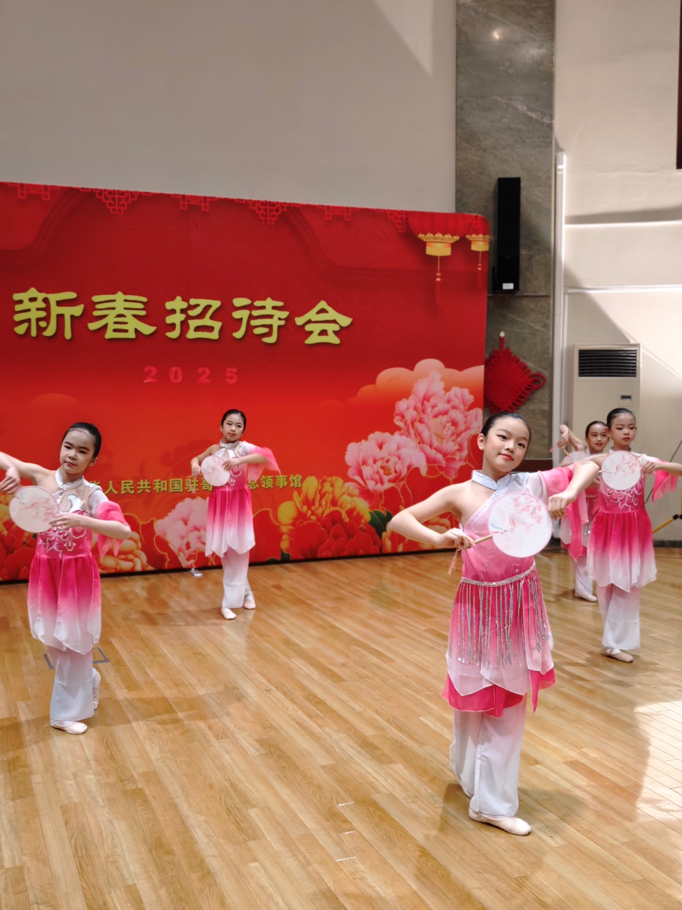 兒童舞蹈表演。中國(guó)駐哥德堡總領(lǐng)館供圖