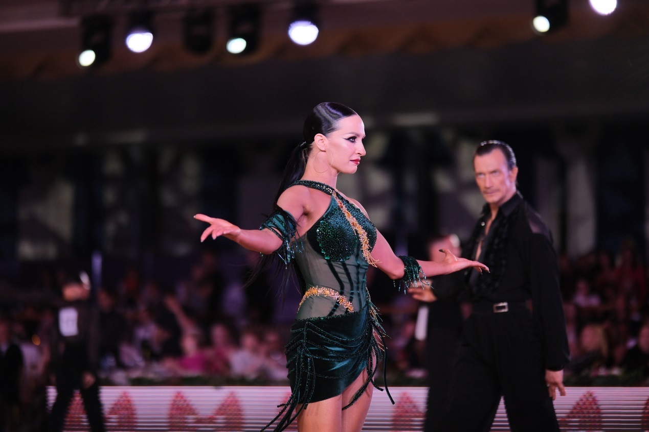 第七屆“克里姆林宮杯”國標(biāo)舞錦標(biāo)賽現(xiàn)場。于子恒攝