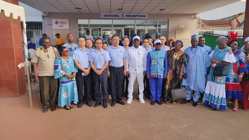 活動現(xiàn)場。醫(yī)療隊供圖