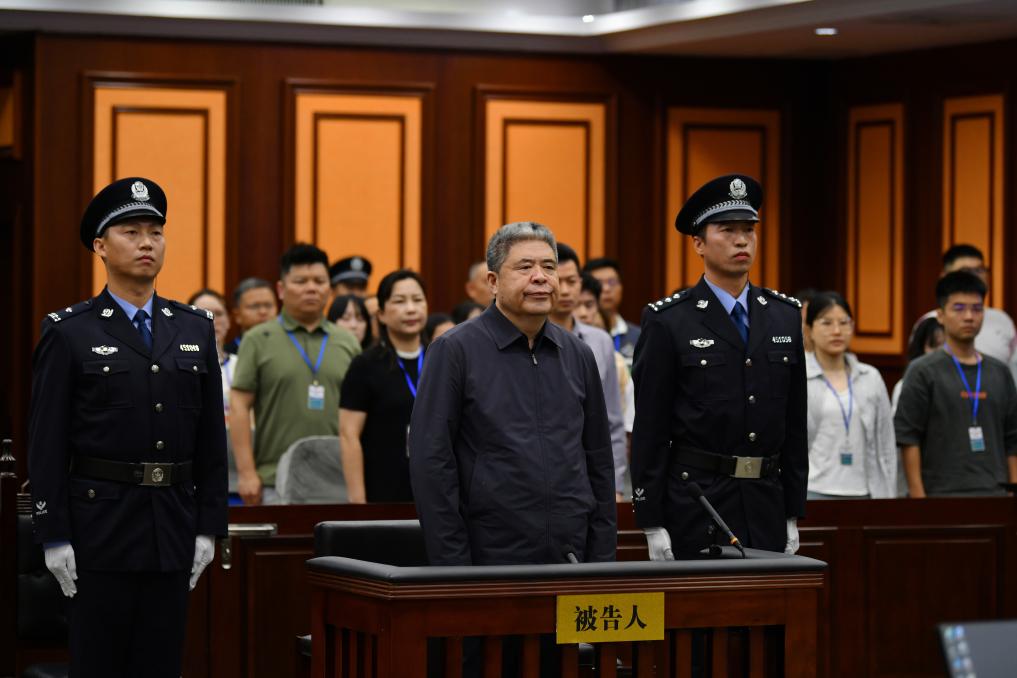 現(xiàn)場圖。（廣西壯族自治區(qū)南寧市中級人民法院供圖）