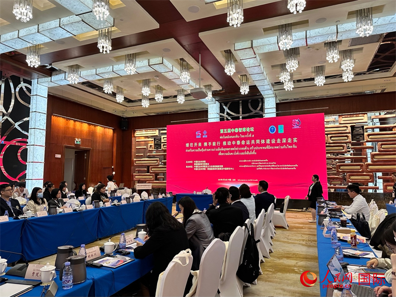 第五屆中泰智庫論壇現(xiàn)場。人民網(wǎng) 孫書宇攝